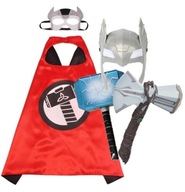 OUTFIT THOR CAPEA SET 4 HAMMER AX MASK LED PLES KARNEVAL