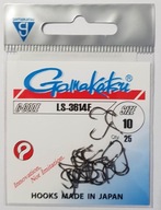 Háčiky Gamakatsu LS-3614F č.10 - čierne