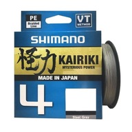 Shimano Kairiki 4 0,16 mm 8,1 kg 150 m Oceľovo šedá