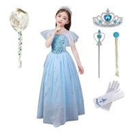 ELSA FROZEN ELSA OUTFIT ŠATY 116/122