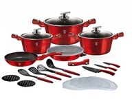 BERLINGER HAUS SADA hrncov BH-7180 ​​SET 22 PRVKOV. BURGUNSKO