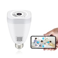 ŽIAROVKA NA KAMERU E27 IP WIFI FULL HD 3MPX LED 360°