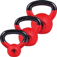 Vinylová sada kettlebell 4kg, 8kg, 12kg