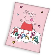 Plyšová deka Peppa Pig (594265) 110cm x 140cm