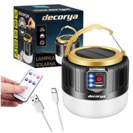 SOLAR CAMPING LAMP 230V USB POWERBANK