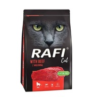 RAFI CAT suché krmivo s hovädzím mäsom 7 kg