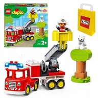 LEGO Duplo Hasičské auto Hasičské auto 10969 Veľké tehly pre 2 3 4