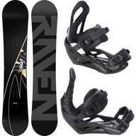 RAVEN Element Carbon 163cm široký + AT snowboard