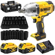 NÁRAZOVÝ KLÚČ DEWALT 1/2'' 950N DCF899P2 + ZÁSUVKY