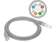 Patchcord UTP cat 6 PVC ethernet sieťový kábel