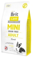 Brit Care Mini Adult Jahňacie bez obilnín 2 kg