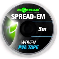 Korda Spread-em tkaná PVA páska rozpustná 5 m