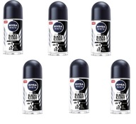 NIVEA MEN Black White pánsky antiperspirant 6 ks.