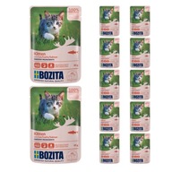 Bozita Kitten omáčka s lososovým vrecúškom 85g x 12 ks