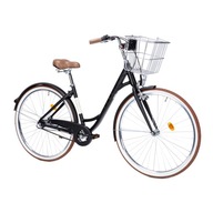 Dámsky mestský bicykel Romet Pop Art 28 Eco black M