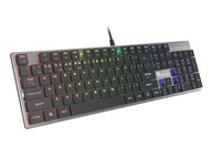 Klávesnica Genesis Thor 420 RGB Blue Switch Slim