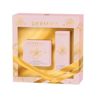 DERMIKA Luxury Placenta liftingový KRÉM + XMASS SÉRUM proti vráskam