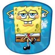 Vankúš v 3D tvare, SPONGE BOB