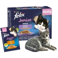 Felix Fantastic Junior mix príchutí 48x85g