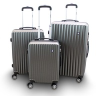 Sada cestovných kufrov 3x BARUT, šedá