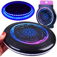 Lietajúci svietiaci LED UFO DISC 23 cm pre zábavu pri hádzaní