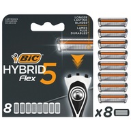 BIC HYBRID FLEX 5 NÁPLŇ DO STROJA - BLISTER 1 BALENIE 8 KS