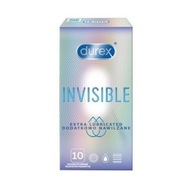 DUREX INVISIBLE EXTRA MOISTURIZED kondómy 10 ks