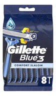 Gillette Blue 3 komfortné slalomky 8 ks