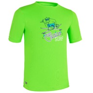 Detské UV surfovacie tričko Olaian Water T-shirt 100 krátky rukáv