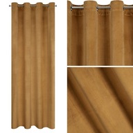 Velour Curtain Velvet Ready Decorative 140x250 MELANIE s priechodkami