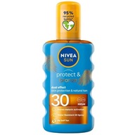 NIVEA Sun Protect Bronze olej v spreji SPF30 200ml