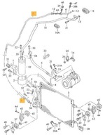 THERMOTEC POTRUBIE KLIMATIZÁCIE VW PASSAT B5 FL