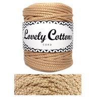 Lovely Cottons Sand Polyester Cord 3 mm