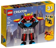 LEGO CREATOR 31124 Super ROBOT 3v1 Dračie lietadlo 6+