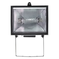 HALOGÉNOVÁ LAMPA 500W J118 IP44 ČIERNA 230V