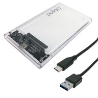 2,5" SATA USB-C 3,2 HDD/SSD šachta