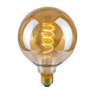 Retro LED žiarovka E27 4W 2200K G125-Spiral-Amber LDS-G125-SA G125 Italux