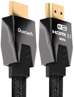 Kábel HDMI 2.1 PREMIUM 8K 60Hz 48Gbps QUOTECH 2m