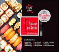 House Of Asia Sushi Set Silver Veľký 60 Role