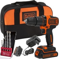 PRÍPADOVÝ NÁSTROJ VŔTAČKY BlackDecker 18V + TAŠKA