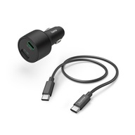 HAMA MINI 32W PD/QC 1xUSB-C; 1xUSB-A ČIERNY + KÁBEL C