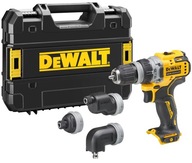 DEWALT DCD703NT SKRUTKOVAČ 4v1 VÝMENNÉ HLAVY 12V