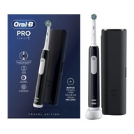 BRAUN Oral-B Pro SERIES 1 BLACK elektrická zubná kefka Oral-B s puzdrom