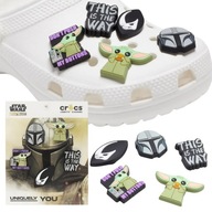 CROCS JIBBITZ SHOES PIN SET 5 STAR WARS MANDALORIAN