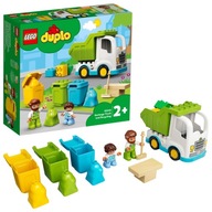 LEGO DUPLO Smetiarske auto a recyklácia 10945