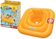 Sedačka na plávanie pre najmenších Square Swim Safe Step A, 76 cm