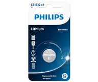 Lítiová batéria Philips 3V CR1632. Náhrada za DL1632