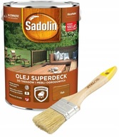 SADOLIN SUPERDECK OLEJ NA TERASY Dub 5L +