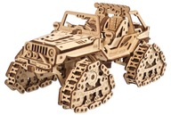 3D puzzle uGEARS Pásové terénne vozidlo