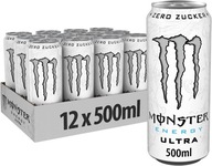 MONSTER ENERGY DRINK Ultra ZERO Drink 500ml x 12